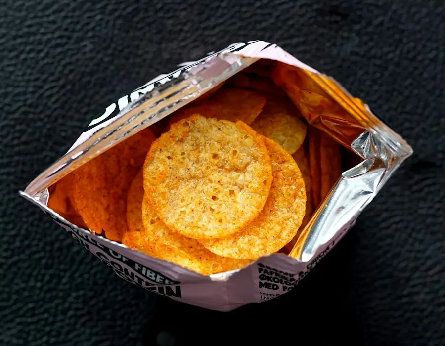 Packet of chips