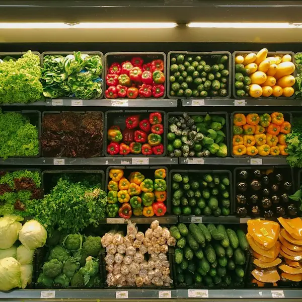 Seasonal vegetables